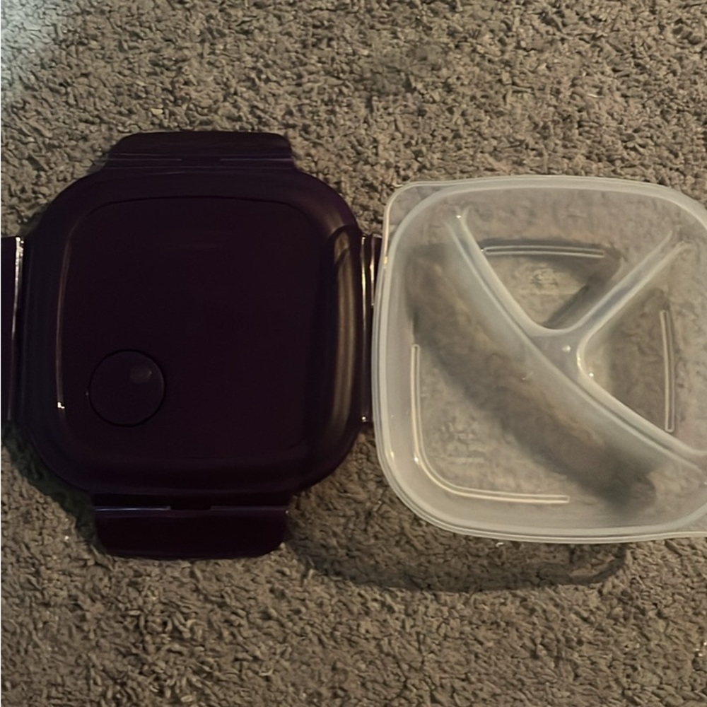 Set of 4 Purple Food Storage Containers - Picture 2 of 5